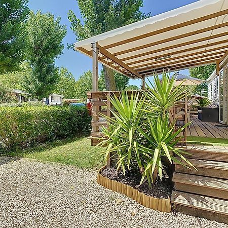 Grand Mobil Home 3Chbr 2Sdb Camping La Carabasse Vias Exterior foto